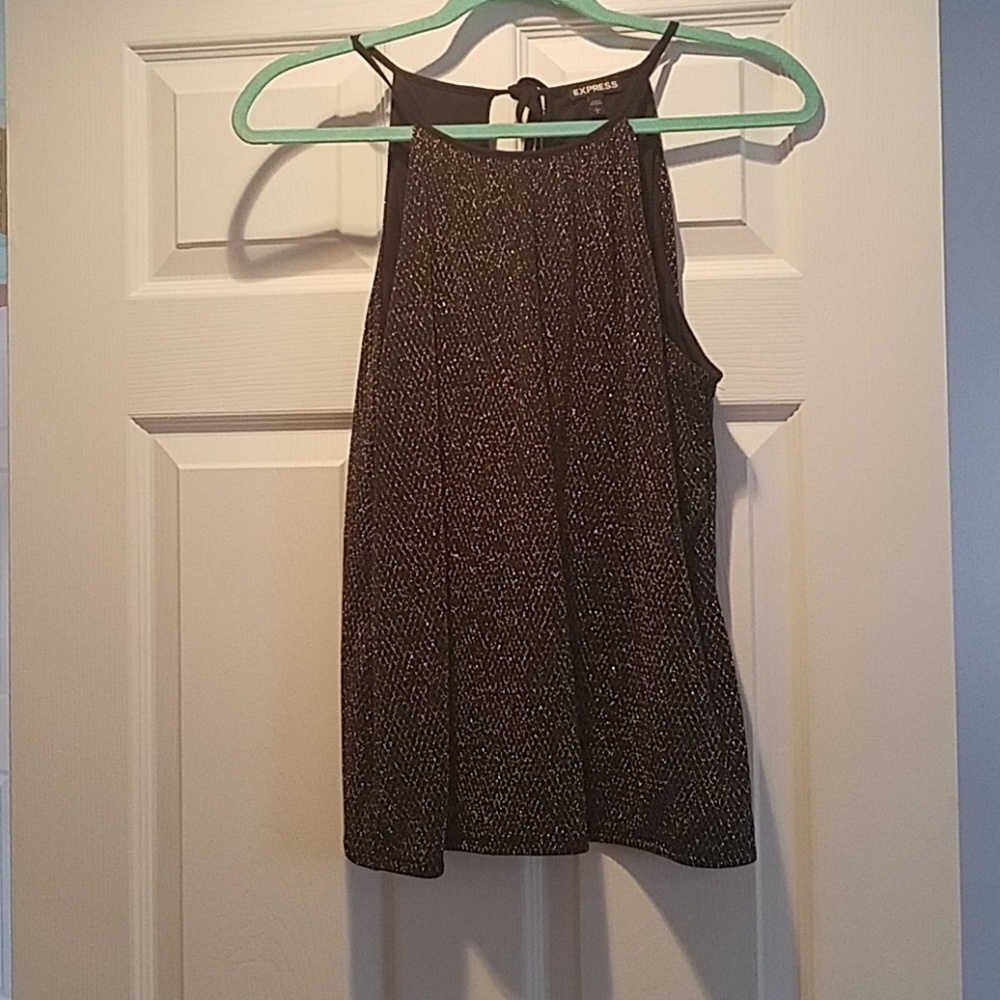 Express Sparkly Tank Top